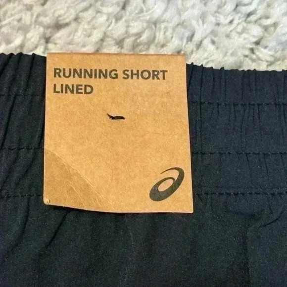 ASICS black running shorts with liner new with tags woman’s large - Picture 4 of 6